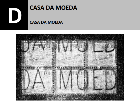 Watermark D - CASA DA MOEDA