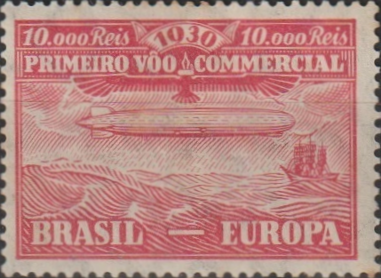 Brazil Zeppelin stamp